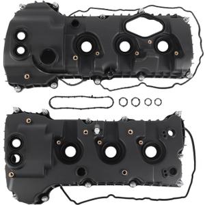 BL3Z-6582-H Engine Valve Cover w/Gasket Compatible with 2015-2017 Ford Expedition 2013-2016 F-150 2015-2023 Ford Transit-150 250 350 2015-2017 Lincoln Navigator 3.5L Turbo EcoBoost Replace#DL3Z-6582-C