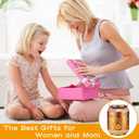 2 Pack Solar Lanterns Outdoor, Birthdays Gifts for Women Mom Grandma, Metal Waterproof Hanging Hollow Out Garden Decorative Solar LED Light for Yard, Patio, Lawn, Porch, Backyard (Hummingbird)