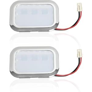 2PCS-W11484836 LED Light Module Compatible with Whirlpool,Jenn-Air, KitchenAid, Maytag, Refrigerators PS16221127, AP6990553,EAP16221127, W11229041 Refrigerator LED Light Module Assembly