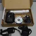 Moclever Wireless Dog Fence System  1.2 Acre Electric Pet Containment System w/Waterproof Shock Collar, Underground 984FT Wire, Safe & Adjustable Boundary for Small, Medium & Large Dogs