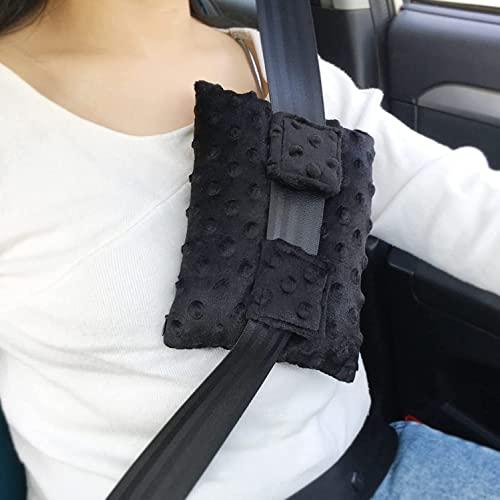 HapiPoppy Port Pillows Chemo Port Pillow for Seatbelt Chest Protector Chemo Patients Pacemaker Heart Surgery Recovery Support Cushion Gifts Women Minky Dot Black