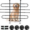 Dog Car Barriers for SUV, Adjustable Metal Dog Barrier for Car, SUV, Trucks & Minivans. Fits Medium to Large Breeds, 33.5''-59'' Wide, 33.5''-50.4'' Tall. Easy to InstallSturdy Tubular Pet Divider