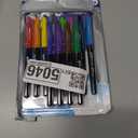 EXPO Wet Erase Markers, Semi-Permanent, Assorted Colors, Ultra Fine Tip, 12 Count - For Writing on Glass, Whiteboards, Mirrors, Calendar, Labeling, Organizing