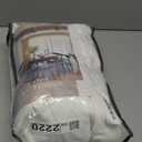 Beige White Linen Curtains Pinch Pleated 84 Inches Long for Living Room Bedroom Pleat with Rings Back Tab Semi Sheer Curtains 84 Inch Length 2 Panels Set Light Filtering Farmhouse Drapes