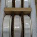 Famiware Star Soy Sauce Dish Ceramic Dipping Bowls Set of 6, 4 oz Individual Dip Sauce Cups/Bowls/Dishes/Plates, Small Serving Bowl for Side Dishes, Dessert, Ice Cream, Condiments - Cappuccino White