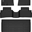 Binmotor-Floor Mats & Cargo Liner for Kia NIRO Plug-in Hybrid 2023-2026 (Only for PHEV), 2 Rows with Cargo Mat Set for Kia NIRO Plug-in Hybrid,TPE Liners Accessories Mats Trunk Mat
