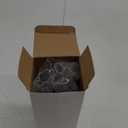 BUMACO Chair Leg Floor Protectors Square Chair Leg Protectors for Hardwood Floors Silicone Pads Covers to Protect Floors Clear-40 Pcs Square L (1-1/16" to 1-5/8")