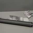 Retractable Baby Gate for Doorways and Stairs, Mesh Safety Gate for Pet, Indoor & Outdoor Use, One-Hand Operation, Easy Installation, 33.6" Tall, Expands to 55" WideWhite,33.6"x55"