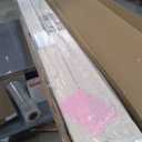 FREDBECK 36in x 84in Wood Barn Door with 6.6FT Barn Door Hardware Kit Included K Shape Solid Spruce Panel Needs Assembly