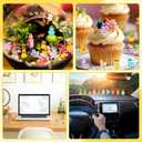 120 Pcs Mini Resin Ducks, Tiny Animals Figures to Hide Small Little Plastic Miniature Ducks Bulk for Dollhouse Decor Home Office Potted Fish Tank Aquarium Landscape Micro Fairy Garden Accessories