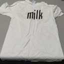 Milk Costume Halloween Pretend I'm Milk T-Shirt (White, S)