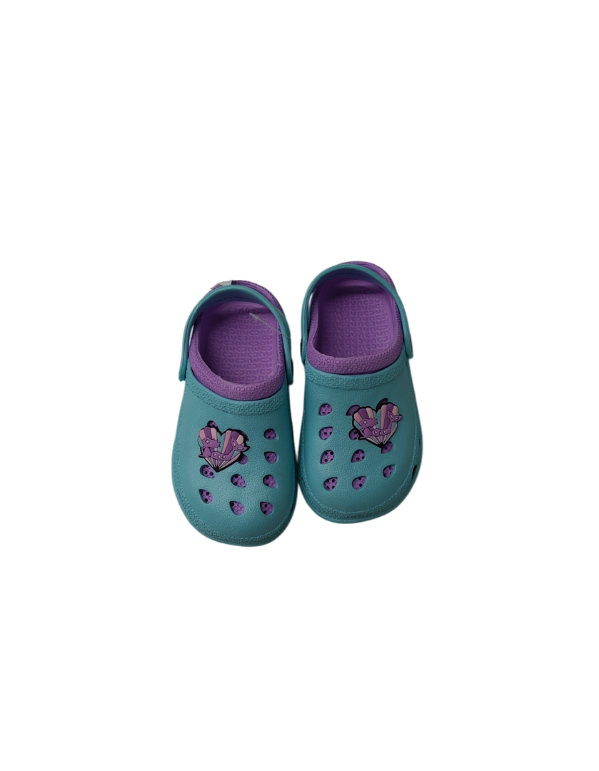 G Blue Charm Clog 1