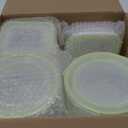 HOMBERKING 32 Pieces Food Storage Containers Set with Snap Lids (16 Lids + 16 Containers), Meal Prep Airtight Plastic Containers, BPA-Free Lunch Containers for Kitchen, Pantry, Home, Green