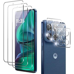 for Motolora Moto G Stylus 5G 2025 Screen Protector with Camera Lens Protector, 9H Hardness Anti-Scratch Tempered Glass Flim, Case Friendly,Anti-Scratch (2+2 PACK)