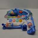 Baby Gyms Play Mats with Tummy Time Water Mat, Baby Activity Mat Play Piano Gym with 5 Sensory Toys for Babies, Music & Lights Boy & Girl Gifts for Newborn Babies 0-3 4-6 6-9 6-12 Months (Blue)
