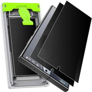 2 Pack for Samsung Galaxy S24 Ultra 6.8 Matte Privacy Screen Protector, Auto Dust Removal Auto Alignment, Anti-Glare Anti-Spy PET Film [Non-Glass], Fingerprint ID Compatible, Case Friendly