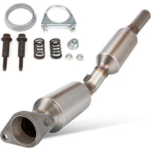 High Flow Front Catalytic Converter Kit Direct-Fit Toyota Corolla Matrix Pontiac Vibe 2003 2004 2005 2006 2007 2008 1.8L