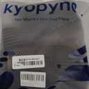 kyopyno Hamstring Compression Sleeves with Adjustable Straps - Copper Infused Thigh Sleeve Support for Running Recovery & Sports - Thigh Brace for Men & Women (X-large, Gold)