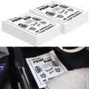 500Pcs Paper Floor Mats for Cars, Disposable Auto Detailing Floor Mats
