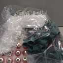 C9 LED Outdoor Christmas Lights,C9 String Lights with Quick Clips, for Xmas House Roof Gutter, Plug in & Connectable,50FT 50 Light, Red Green White