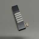 MOGOOD USB Hub 3.0 - USB Splitter & Port Expander for Laptop, Xbox, Flash Drive, HDD, Console, Printer, Camera, Keyboard, Mouse (1 pack, Grey-Right)