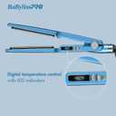 BabylissPRO Nano Titanium Ionic Hair Straightener, Professional Flat Iron for All Hair Types, Size: 1 3/4 Inch