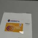 52 Pack 5 Inch 8-Hole Hook and Loop Sanding Discs Sandpaper Red Round 120 Grit Sandpaper for Random Orbital Sander