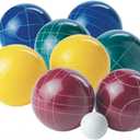 Franklin Sports Bocce Ball Set 8 All Weather Bocce Balls and 1 Pallino Beach, Backyard Lawn or Outdoor Party Game Professional, American, and Starter Set Options