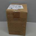 Amazon Basics Ceramic Space Heater, Portable Indoor Heating Solution, With Overheat and Tip-Over Protection, Thermostat, Non-Oscillating, 1500W, 7.52"D x 6.34"W x 9.45"H, Silver