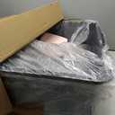 Tripamin 15 XL Stainless Steel Cat Litter Box Enclosure, XXL Stainless Steel High Sides with Lid, Extra Large Metal Cat Litter Box (Translucent Black, XX-Large)