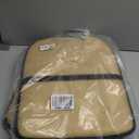 Big Hippo Dining Chair Cushions & Kitchen Chair Cushions Memory Foam Seat Pad with Lumbar Support Pillow Thickened NonSlip Rubber Back, Elastic Bands for Home/Office/Outdoor Seats (Black Set of 1)