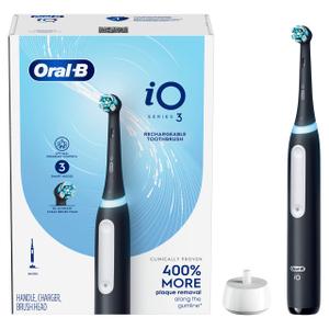 iO Series 3 Rechargeable Electric Toothbrush, Matte Black