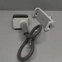 Lamicall Gooseneck Phone Holder for Bed - 360 Adjustable Clamp Clip, Overhead Cell Phone Mount Stand for Desk, Compatible with All Cellphone, White/Gray