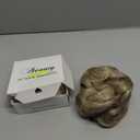 Claw Clip Messy Bun Hair Piece for Women with Ponytail Synthetic Hair Bun Extensions Wavy Curly Hair Pieces for Updos Short Hair Accessories (Dirty Blonde)