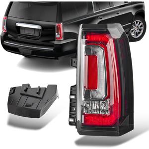 Tail Lights Fit GMC Yukon Yukon XL Denali 2015 2016 2017 2018 2019 2020 Rear Right Passenger Side LED Brake Taillight Assembly Back Up Lamp Lens Cover Replaces 84536243 GM2801268 23380460