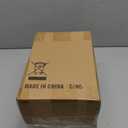 HAITRAL Small Bedside Table Lamp - Wooden Tripod Nightstand Lamp for Bedroom, Living Room, Office, Farmhouse, Home with Fabric Shade, White