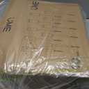 UME 10 Pack Solar Pathway Lights Outdoor, Bright Solar Garden Lights with Metal DesignIP65 Waterproof, Auto On/Off, 3000K LED Landscape Lighting for Yard, Lawn, Walkway, Driveway, Patio Decor (Black)