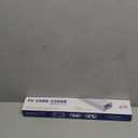 ZhiYo Large Capacity Wire Hiders for TV on Wall for 2-4 Cords, 63in (4xL15.8in) PVC Cable Cover with Adhesive Tape, Snap and Lock Design for Wall Mounted TV, Black Cord Covers for Wires on Wall