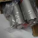 Industrial Curtain Rods for Window 32 to 120, 1 Inch Wrap Around Blackout Drapery Rods Adjustable Heavy Duty Curtain Pole Wall or Ceiling Mounted Patio Bedroom Living Room Divider 32" - 120"Nickle