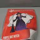 Morph Witch Costume Kids, Witch Costume For Girls, Halloween Costumes For Girls And Toddler (12-14 Years, Purple)