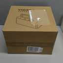 Vidifor 2 pcs Large Portable Caddy Tote with Handle, DIY Divided Basket for Art Supplies Crafts Colored Pencils Holds Brushes Makeup (Blue Dividers)