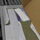 Shiplap Felt Wall Panels for Interior Decor, Accent Paneling for Bedroom & Office, Peel and Stick, Sound Absorbing 24 Pack Felt Wall Tiles with Adhesive - Olive