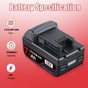2P 18V 7.0Ah Lithium-ion Replacement for Milwaukee Battery Compatible with Milwaukee 18V Battery 48-11-1820 48-11-1850 48-11-1860 48-11-1870 Cordless Power