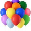 Pack of 3 DECOCKRAT Assorted Latex Balloons Kit - 110PCS Party Balloons, 12'' Helium Balloon Set with Ribbon, Perfect for DIY, Birthday, Baby Shower, Wedding, Anniversary & Holiday Decoration