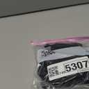 Ewinever 5Pcs/Set Adjustable Breathable Safety Small Medium Large Extra Dog Muzzles for Anti-Biting Anti-Barking Anti-Chewing Safety Protection(Black)