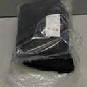 NICETOWN Pitch Black Solid Thermal Insulated Grommet Blackout Curtains/Drapes for Bedroom Window (2 Panels, 42 inches Wide by 63 inches Long, Black)