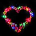 Upgraded Led Light Kit Compatible with Lego Heart Ornament Building Set, Lights Decoration Compatible with Lego 40638, Great Gift for Valentine's Day (Model Not Included)