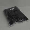 VidaFete 2 Packs Fitted Black Tablecloths, Rectangle Polyester Fabric Table Cloths Washable Table Cover for Trade Show, Craft Show, Parties, Birthday, Wedding, 100 x 100 Inch