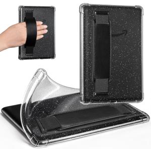 CoBak Case for 6" Tablet Cases (2024 & 2022, 11th Gen) - Ultra-Slim Soft TPU Transparent Cover?Lightweight & Durable Protector,Black