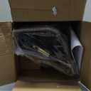 Industrial Dimmable Desk Lamp with 2 USB Charging Ports AC Outlet, Touch Control Bedside Nightstand Reading Lamp Flexible Head, Black Metal Table Lamp for Bedroom Office Living Room, Bulb Included